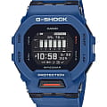 Casio Casio G-Shock GBD-200-2DR (GBD-200-2) G-SQUAD GBD-200-2 электронные мужские часы черный циферблат, браслет пластик — вид спереди