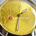 Swatch Swatch Gent Petal Swirl YLS236G кварцевые женские часы часы крупный план желтый циферблата