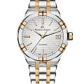 Maurice Lacroix Maurice Lacroix Aikon Automatic AI6007-SP012-130-1  AI6007-SP012-130-1 механические женские часы серебристый циферблат, браслет нержавеющая сталь с позолотой — вид спереди