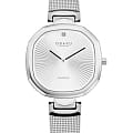 Obaku Obaku Diamond V277LXCIMC  V277LXCIMC кварцевые женские часы серебристый циферблат, браслет нержавеющая сталь — вид спереди