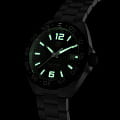 TAG Heuer TAG Heuer Formula 1 WAZ1110.BA0875 кварцевые мужские часы часы крупный план черный циферблата