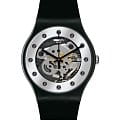 Swatch Swatch New Gent Biosourced SO29B109  SO29B109 кварцевые женские часы прозрачный циферблат, браслет силикон — вид спереди
