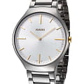 Rado Rado True Thinline R27955112  R27955112 кварцевые мужские часы  циферблат, браслет высокотехнологичная керамика — вид спереди
