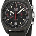 TAG Heuer TAG Heuer Heritage CR2080.FC6375 механические мужские часы часы крупный план черный циферблата