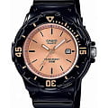 Casio Casio Collection LRW-200H-9E2VDF (LRW-200H-9E2)  LRW-200H-9E2 кварцевые женские часы шампань циферблат, браслет пластик — вид спереди