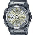 Casio Casio G-Shock GMA-S110GS-8ADR (GMA-S110GS-8A)  GMA-S110GS-8A электронные женские часы серый циферблат, браслет пластик — вид спереди