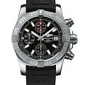 Breitling Breitling Avenger II A13381111B1S2  A13381111B1S2 механические мужские часы черный циферблат, браслет каучук — вид спереди