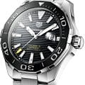 TAG Heuer TAG Heuer Aquaracer Calibre 5 Automatic WAY201A.BA0927  - задняя крышка сталь металл корпуса, швейцария часы