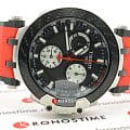 Tissot Tissot T-Race Chronograph T115.417.27.051.00 кварцевые мужские часы часы крупный план черный циферблата