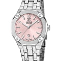 Jaguar Jaguar Diplomatic Quartz Lady J1016/2  J1016/2 кварцевые женские часы перламутровый циферблат, браслет нержавеющая сталь — вид спереди