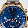 Hugo Boss Hugo Boss Grand Prix HB1513604,  германия мужские часы на браслете кожаный боковой вид