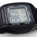 Casio Casio Collection W-201-1AVEG, illuminator япония мужские часы на браслете пластик боковой вид
