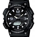 Casio Casio Collection AQ-S810W-1AVDF (AQ-S810W-1A)  AQ-S810W-1A кварцевые мужские часы черный циферблат, браслет пластик — вид спереди