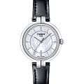 Tissot Tissot Flamingo T094.210.16.111.00 Flamingo T0942101611100 кварцевые женские часы перламутровый циферблат, браслет кожаный — вид спереди