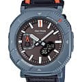 Casio Casio Pro Trek PRJ-B001B-2DR (PRJ-B001B-2)  PRJ-B001B-2DR кварцевые мужские часы черный циферблат, браслет тканевый — вид спереди