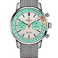 Breitling Breitling Top Time B01 Fausto Coppi AB01768A1A1A1  AB01768A1A1A1 механические мужские часы белый циферблат, браслет нержавеющая сталь — вид спереди