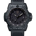 Luminox Luminox Navy SEAL XS.3501.BO.F  XS.3501.BO.F кварцевые мужские часы  черный циферблат, браслет полиуретан — вид спереди