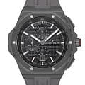 Jacques Philippe Jacques Philippe Esquire JPQGC488417  JPQGC488417 кварцевые мужские часы черный циферблат, браслет силикон — вид спереди