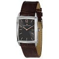 Jacques Lemans Jacques Lemans 1-1905C  1-1905C кварцевые женские часы серый циферблат, браслет кожа + текстиль — вид спереди