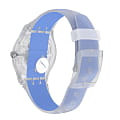 Swatch Swatch New Gent SUOK156, gent швейцария мужские часы на браслете силикон боковой вид