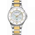 Certina Certina DS-6 Lady C039.251.12.116.00  C0392511211600 кварцевые женские часы  белый циферблат, браслет нержавеющая сталь с pvd-покрытием — вид спереди