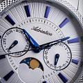 Adriatica Adriatica Moonphase A3808.51B3QF женские часы серебристый циферблат на запястье