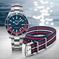 Mido Mido Ocean Star GMT M026.629.11.041.00 швейцария наручные мужские часы заводная головка с логотипом Mido
