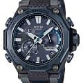 Casio Casio G-Shock Premium MTG-B2000YBD-2A MTG MTG-B2000YBD-2A электронные мужские часы черный циферблат, браслет сталь + полимер — вид спереди