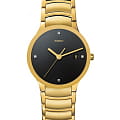 Rado Rado Centrix Automatic Diamonds R30527713 Automatic R30527713 механические мужские часы черный циферблат, браслет сталь c pvd покрытием — вид спереди