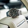 Casio Casio Edifice ECB-2000DC-1ADF (ECB-2000DC-1A) ECB - задняя крышка металл сталь карбон корпуса, япония часы