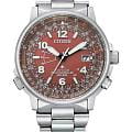 Citizen Citizen Promaster CB0241-85X  CB0241-85X кварцевые мужские часы красный циферблат, браслет нержавеющая сталь — вид спереди