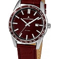Jacques Lemans Jacques Lemans 1-2022E  1-2022E кварцевые мужские часы коричневый циферблат, браслет кожаный — вид спереди