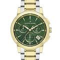 Jacques Philippe Jacques Philippe Cosmos JPQLC3223X8N  JPQLC3223X8N кварцевые женские часы зеленый циферблат, браслет нержавеющая сталь с pvd-покрытием — вид спереди