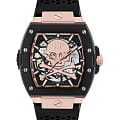 Philipp Plein Philipp Plein The Skeleton 2.0 PWJFA0225  PWJFA0225 механические мужские часы  циферблат, браслет силикон — вид спереди
