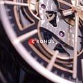 Rado Rado True Automatic Open Heart R27511302 механические мужские часы часы крупный план черный циферблата