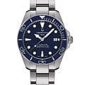 Certina Certina DS Action C048.407.44.041.00 DS Action C0484074404100 механические мужские часы  синий циферблат, браслет титановый — вид спереди