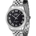 Invicta Invicta Specialty IN47408  IN47408 кварцевые женские часы черный циферблат, браслет нержавеющая сталь — вид спереди