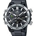 Casio Casio Edifice ECB-2000DD-1ADF (ECB-2000DD-1A) ECB ECB-2000DD-1A кварцевые мужские часы черный циферблат, браслет сталь с ip покрытием — вид спереди