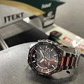 Casio Casio Edifice ECB-950DB-1ADF (ECB-950DB-1A) кварцевые мужские часы часы крупный план черный циферблата