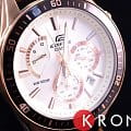 Casio Casio Edifice EFR-552GL-7A мужские часы бежевый циферблат на запястье