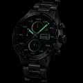 TAG Heuer TAG Heuer Carrera CV2A1R.BA0799 механические мужские часы часы крупный план черный циферблата