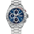 TAG Heuer TAG Heuer Formula 1 CAZ2015.BA0876  CAZ2015.BA0876 механические мужские часы синий циферблат, браслет нержавеющая сталь — вид спереди