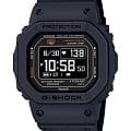 Casio Casio G-Shock DW-H5600-1DR  DW-H5600-1DR электронные мужские часы черный циферблат, браслет пластик — вид спереди
