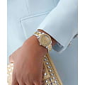 Guess Guess Dress Mini Luna GW0841L2 кварцевые женские часы часы крупный план золотой циферблата