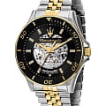 Maserati Maserati Herrenuhr R8823140010  R8823140010 механические мужские часы черный циферблат, браслет нержавеющая сталь с pvd-покрытием — вид спереди