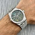 Maurice Lacroix Maurice Lacroix Aikon Automatic AI6008-SS009-090-1 механические мужские часы часы крупный план цветной циферблата