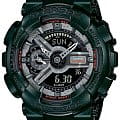 Casio Casio G-Shock GMA-S110MC-3A  GMA-S110MC-3A электронные женские часы черный циферблат, браслет полимер — вид спереди