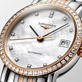 Longines Longines Elegant Collection L4.310.5.88.7 женские часы перламутровый циферблат на запястье
