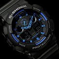 Casio Casio G-Shock GA-100-1A2NDR (GA-100-1A2DR) электронные часы с аксессуарами мужские часы модель GA-100-1A2