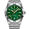 Breitling Breitling Chronomat 32 A773107A1L1A1  A773107A1L1A1 кварцевые женские часы зеленый циферблат, браслет нержавеющая сталь — вид спереди